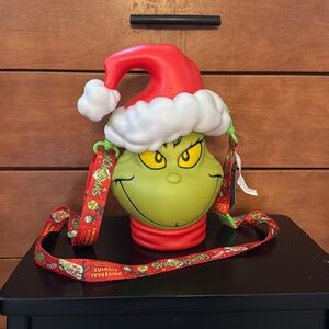Grinch Universal Studios popcorn bucket